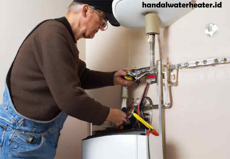 cara memperbaiki water heater listrik tidak panas