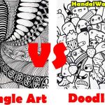 Perbedaan Antara Zentangle Art dan Doodle Art